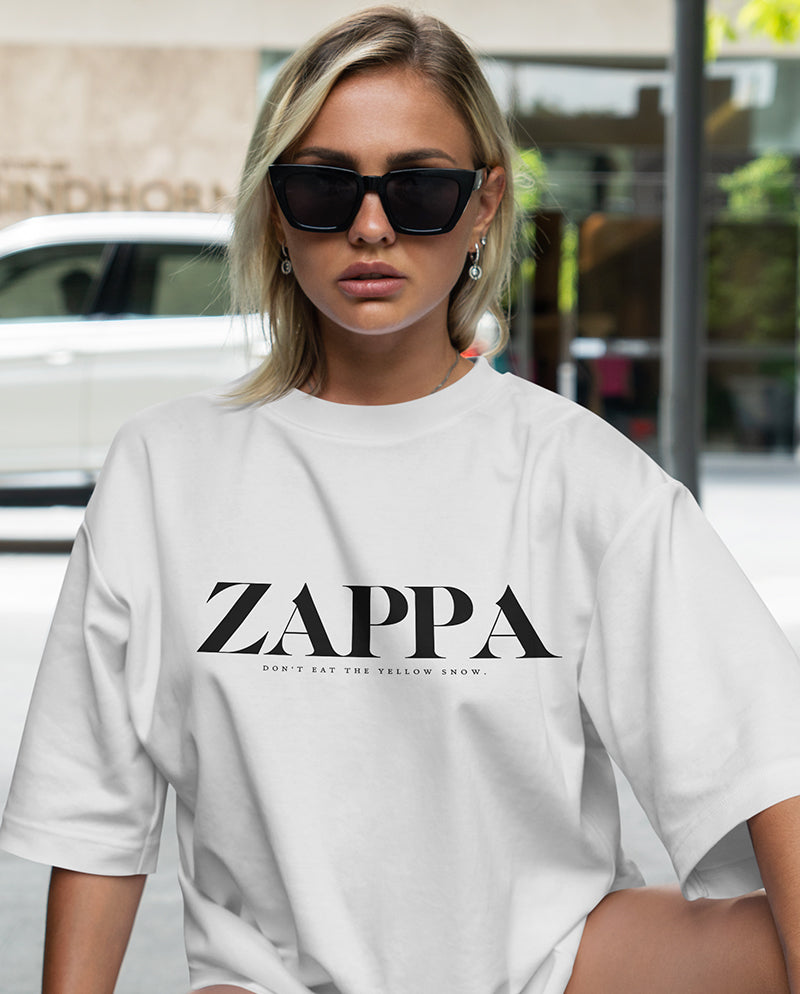 Frank Zappa - Yellow Snow Oversize Tişört