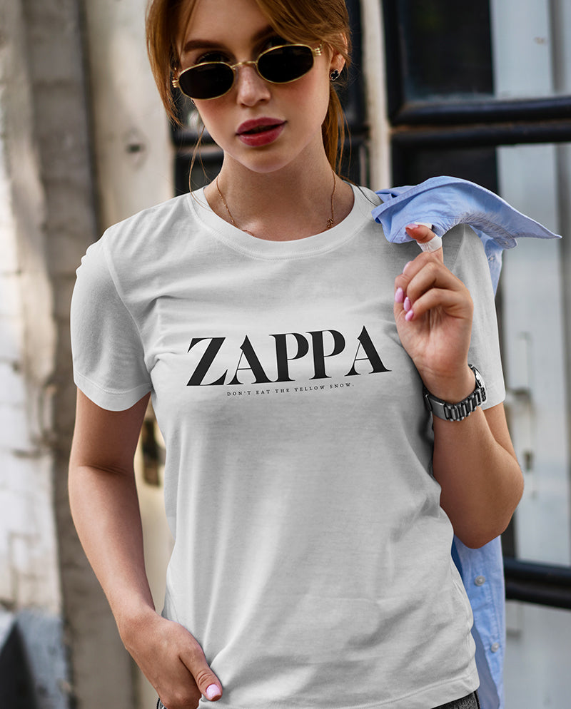 Frank Zappa - Yellow Snow Kadın Tişört
