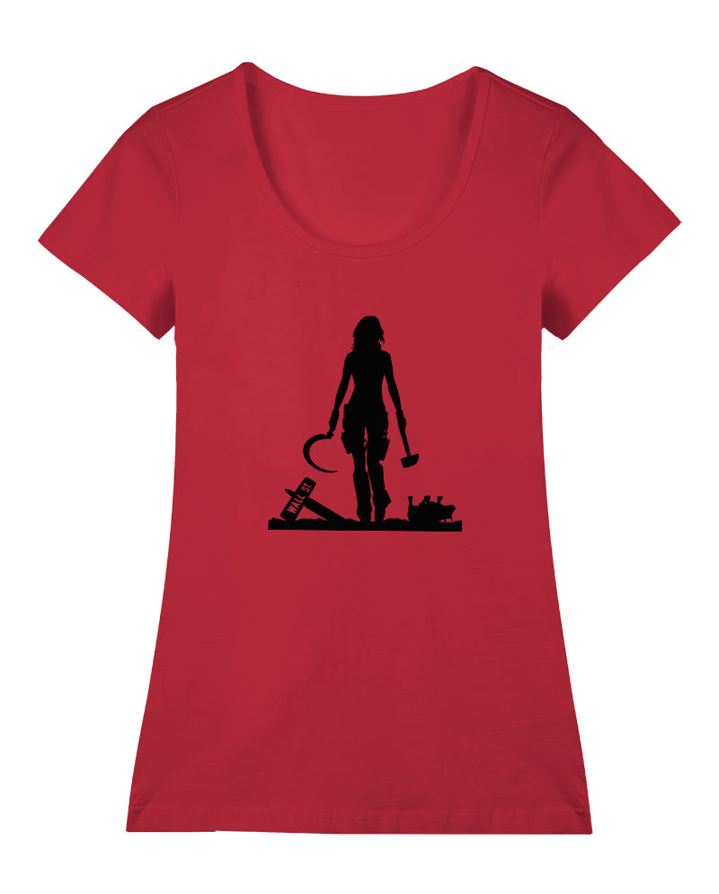 I Came Again All Street Geniş Yaka Tişört