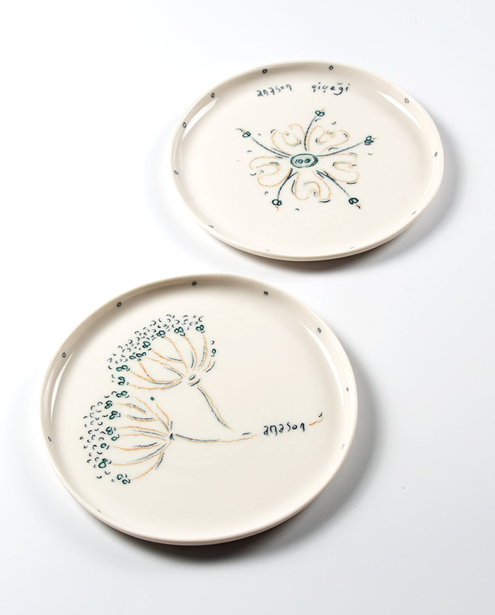 Anason Çiçeği Tabak Seti