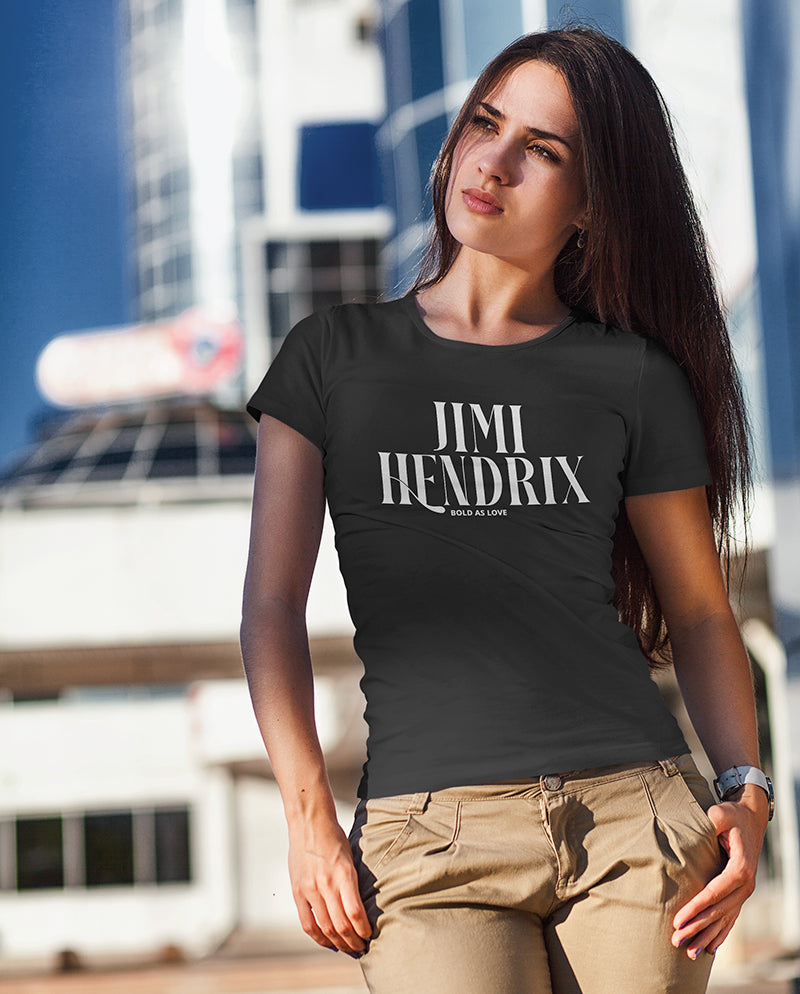 Jimi Hendrix - As Bold Love Kadın Tişört