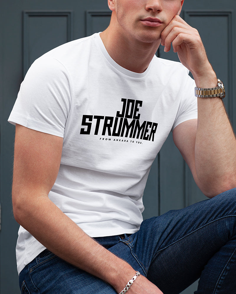 Joe Strummer From Ankara to You Erkek Tişört