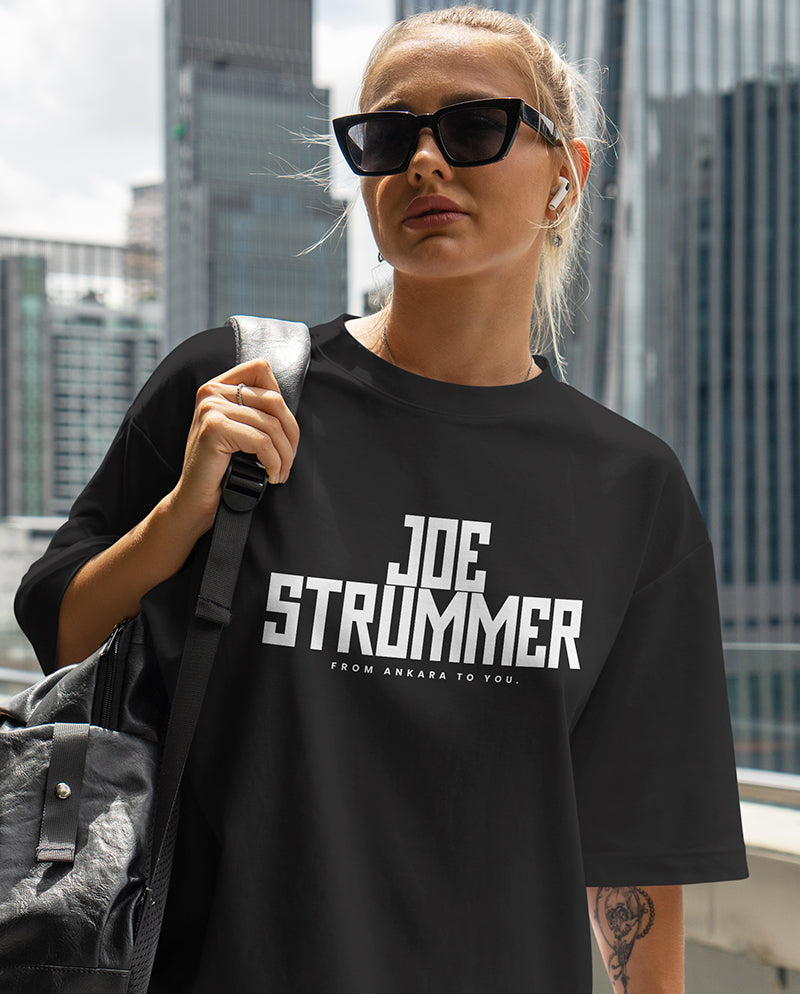 Joe Strummer From Ankara to You Oversize Tişört