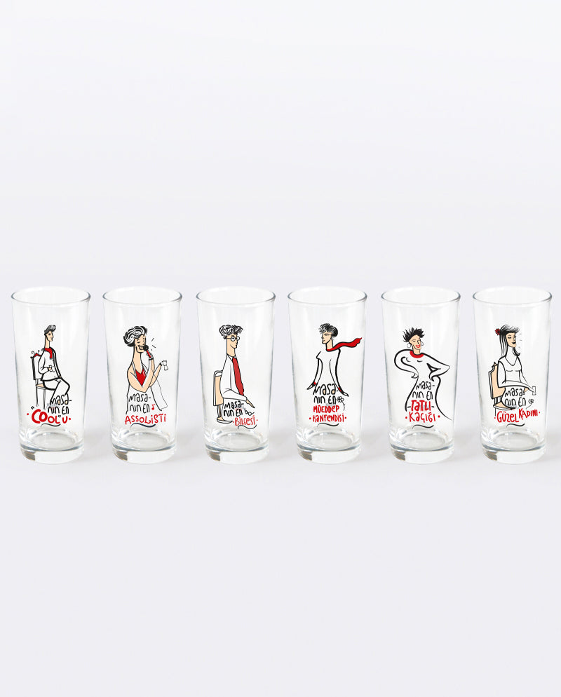 Masanın Enleri, Klasik Rakı Kadehi