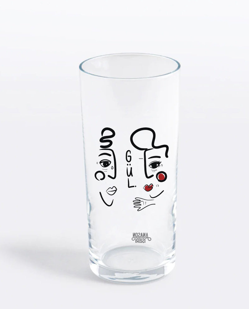 Konuşan Portreler Sev Kadeh Seti