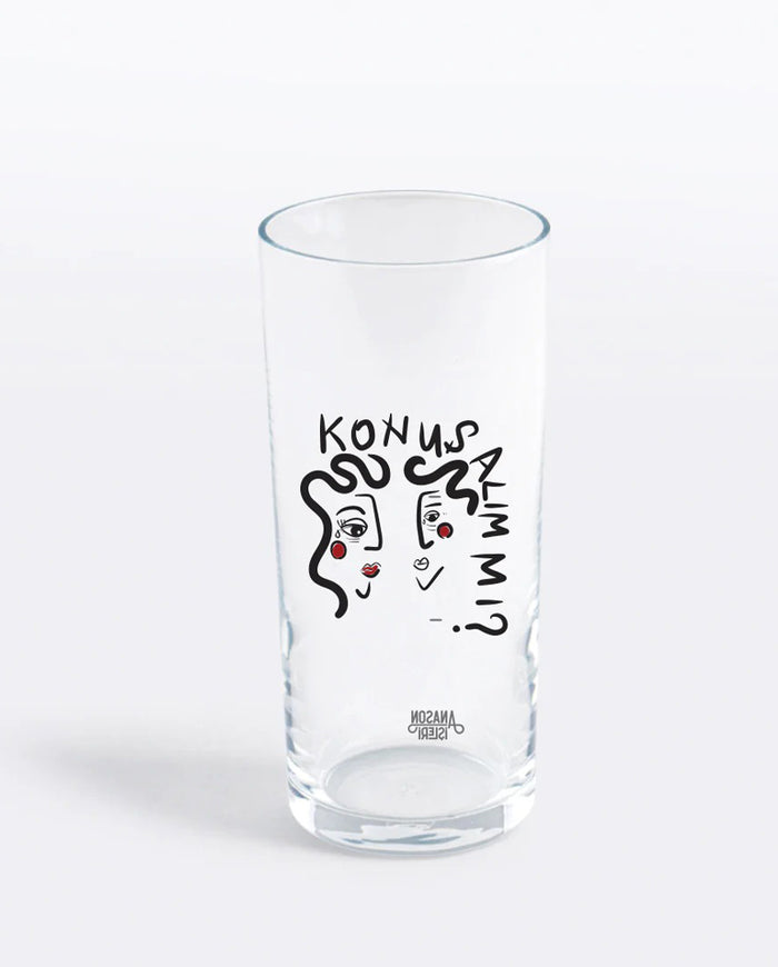 Konuşan Portreler Aldırma Kadeh Seti