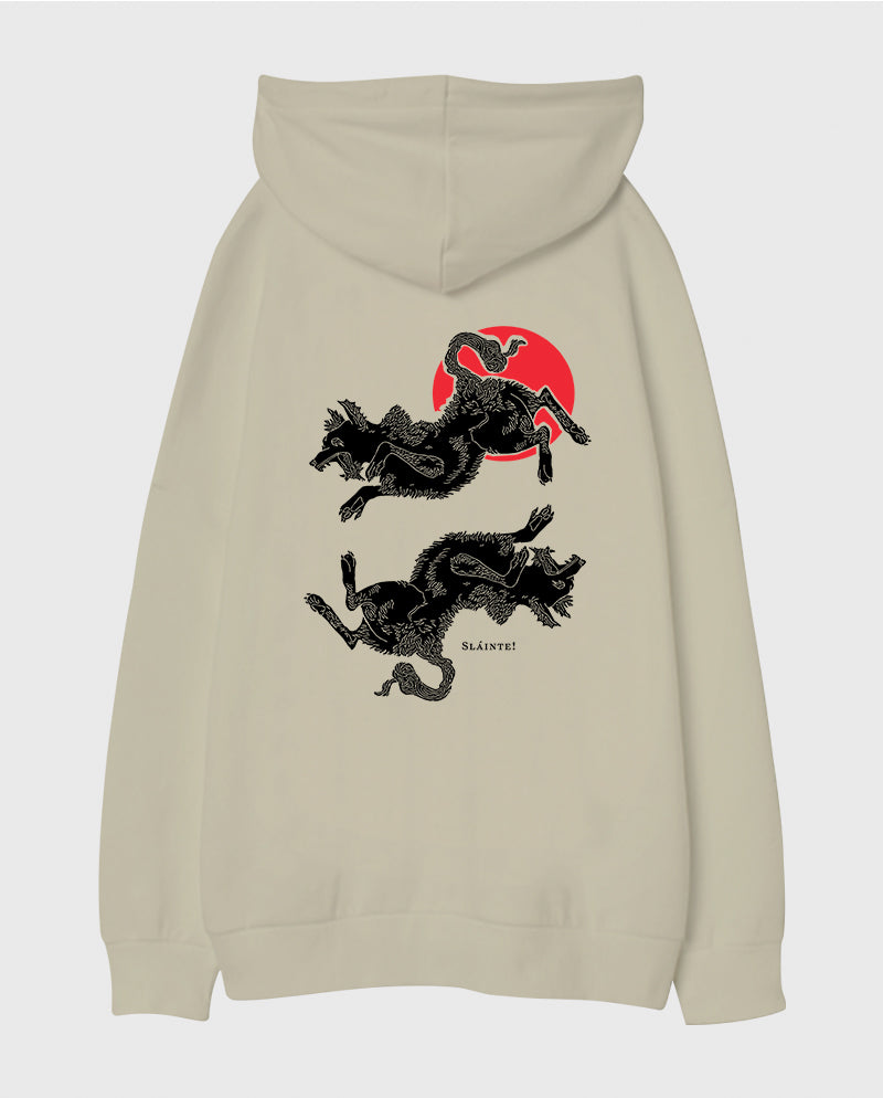 Kurt Gibi Viskili Oversize Unisex Kapüşonlu Sweatshirt