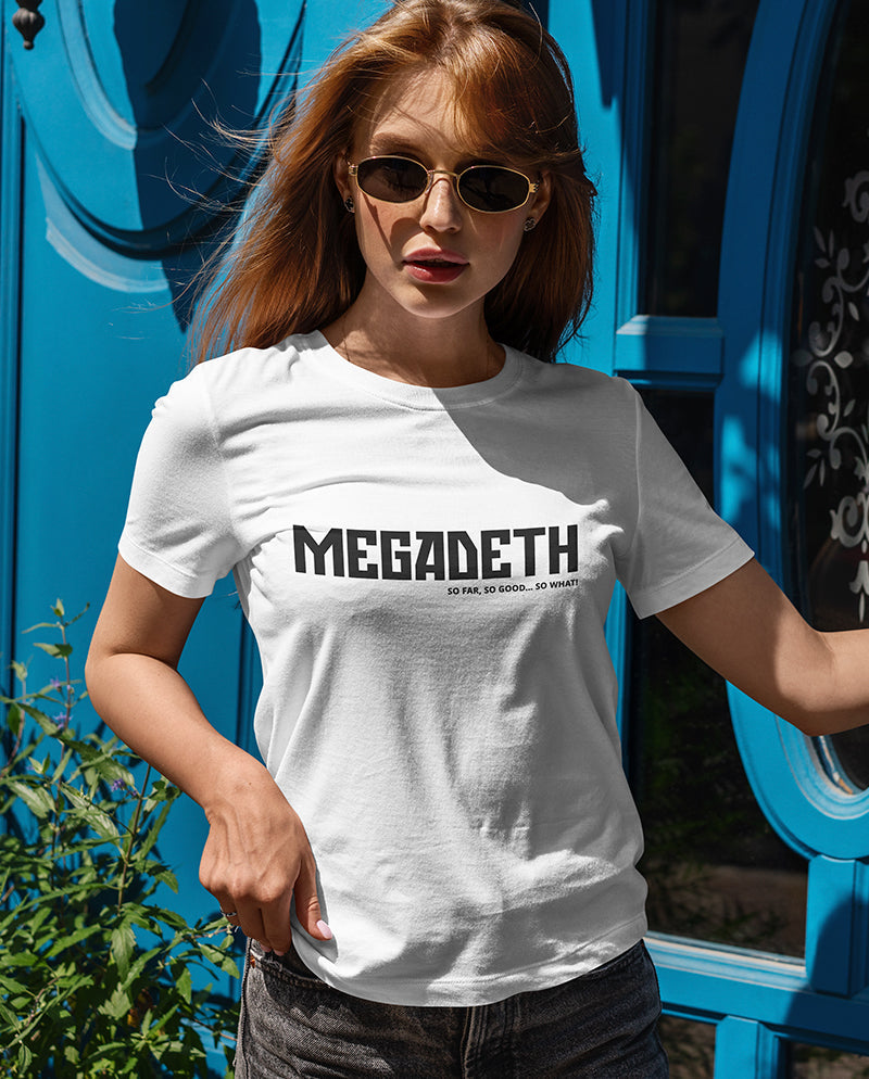 Megadeth - So Far, So Good... So What! Kadın Tişört