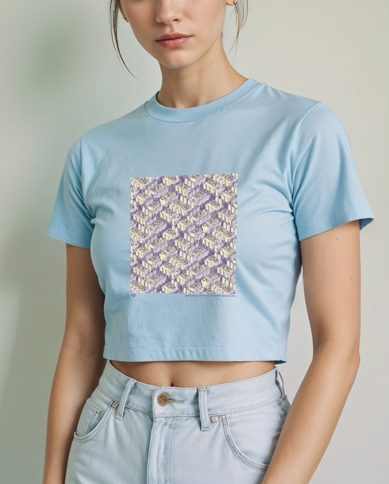 Muhabbet Üretim Santrali Crop Tişört