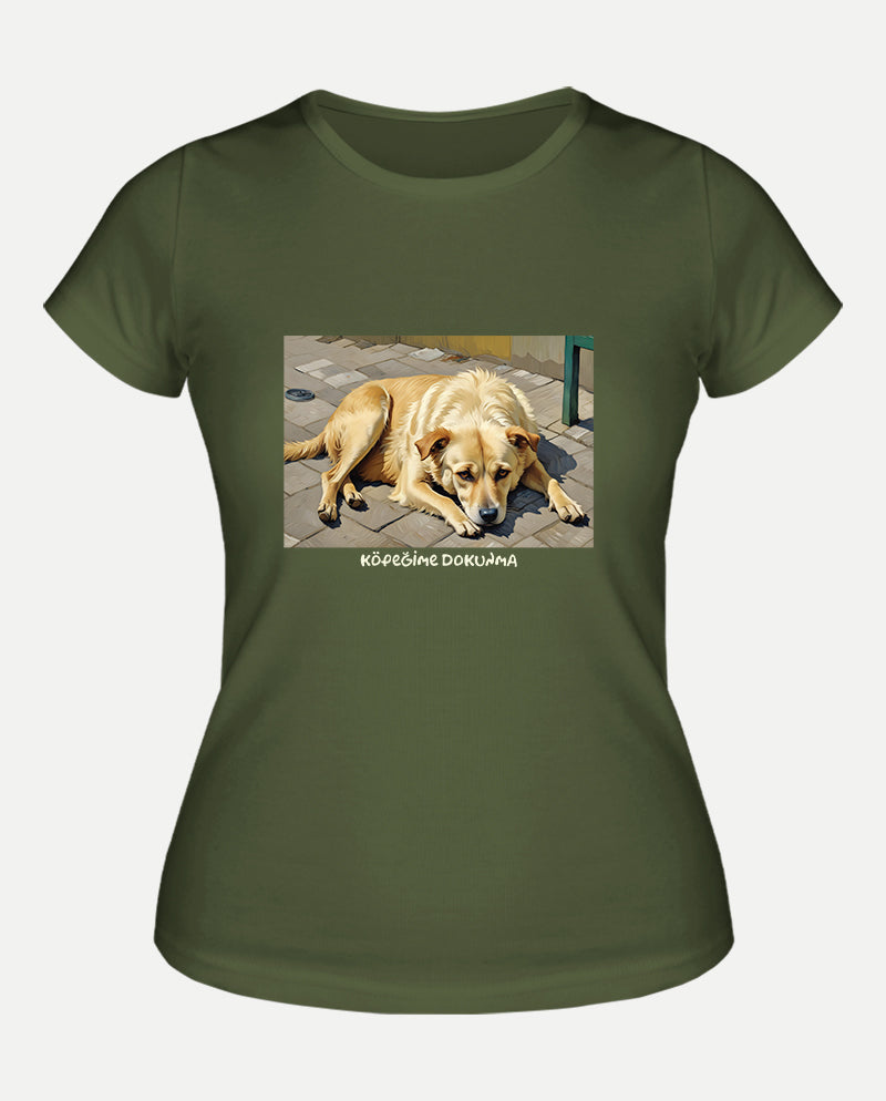 Bekleyiş - Van Gogh Sokakta Kadın Tişört