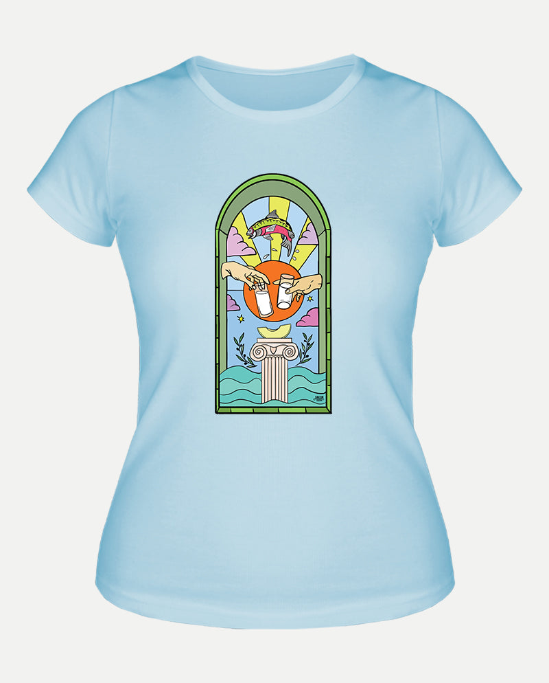 Rakı-Balık Kadın Tişört