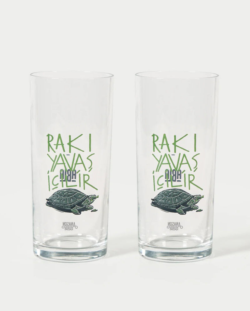 Rakı Yavaş İçilir Kadeh