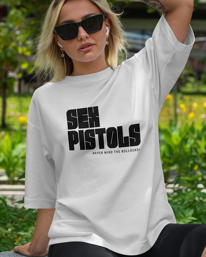 Sex Pistols - Never Mind the Bollocks Oversize Tişört