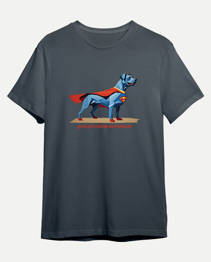 Süper Köpek - Picasso Sokakta Erkek Tişört