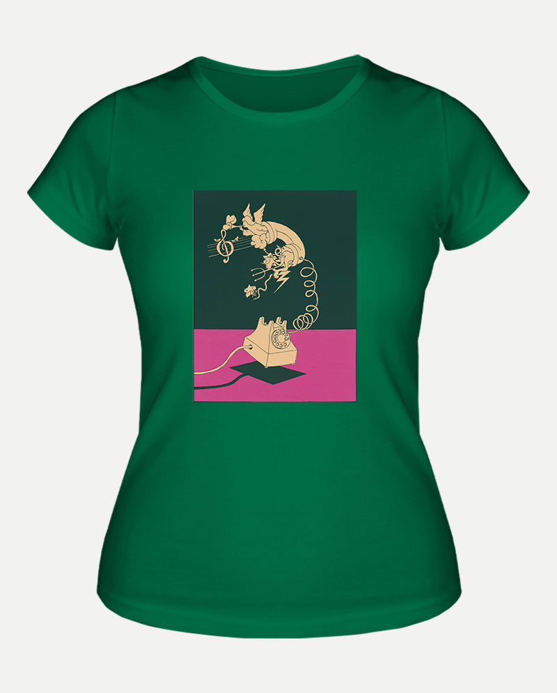 Yardım İçin 344-8247’yi Arayın Kadın Tişört