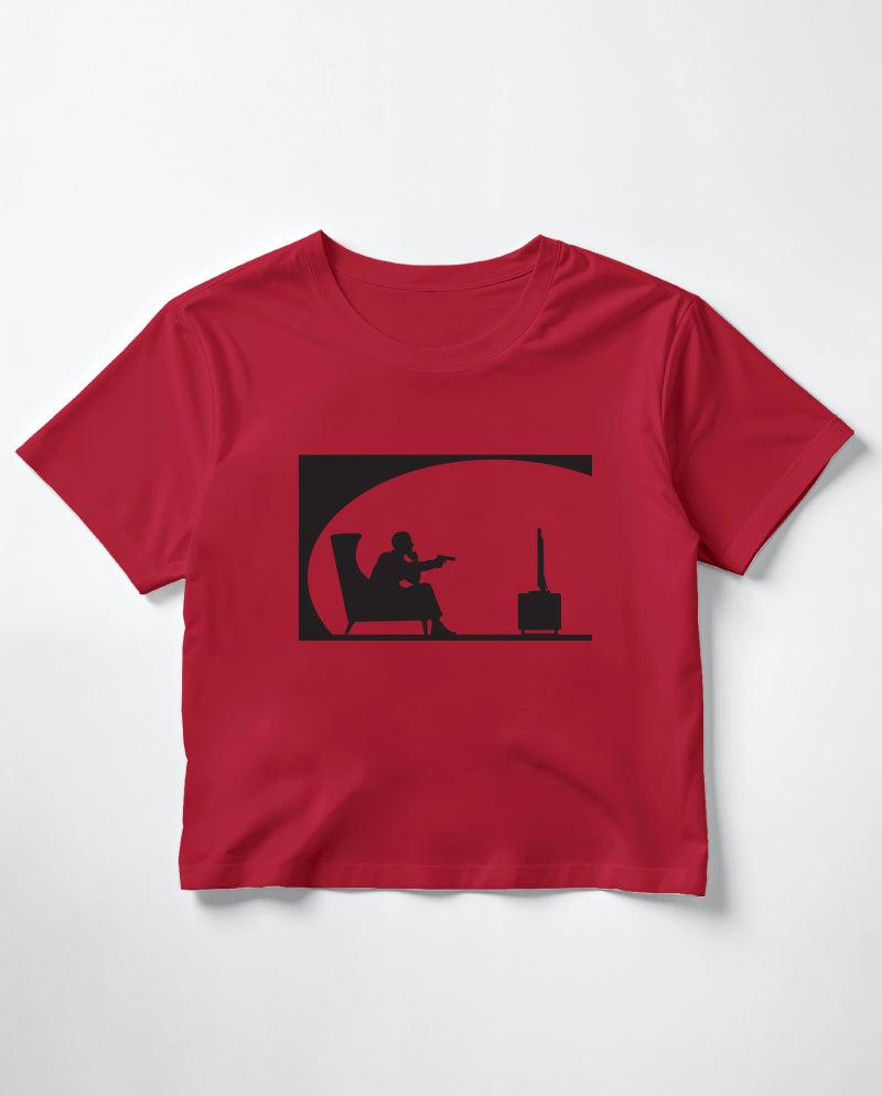 Tell Me The Truth Crop Tişört