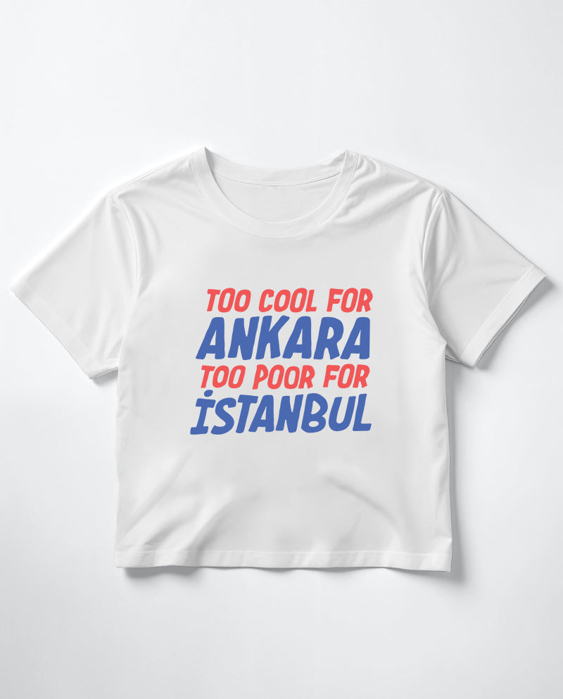 Too cool Crop Tişört