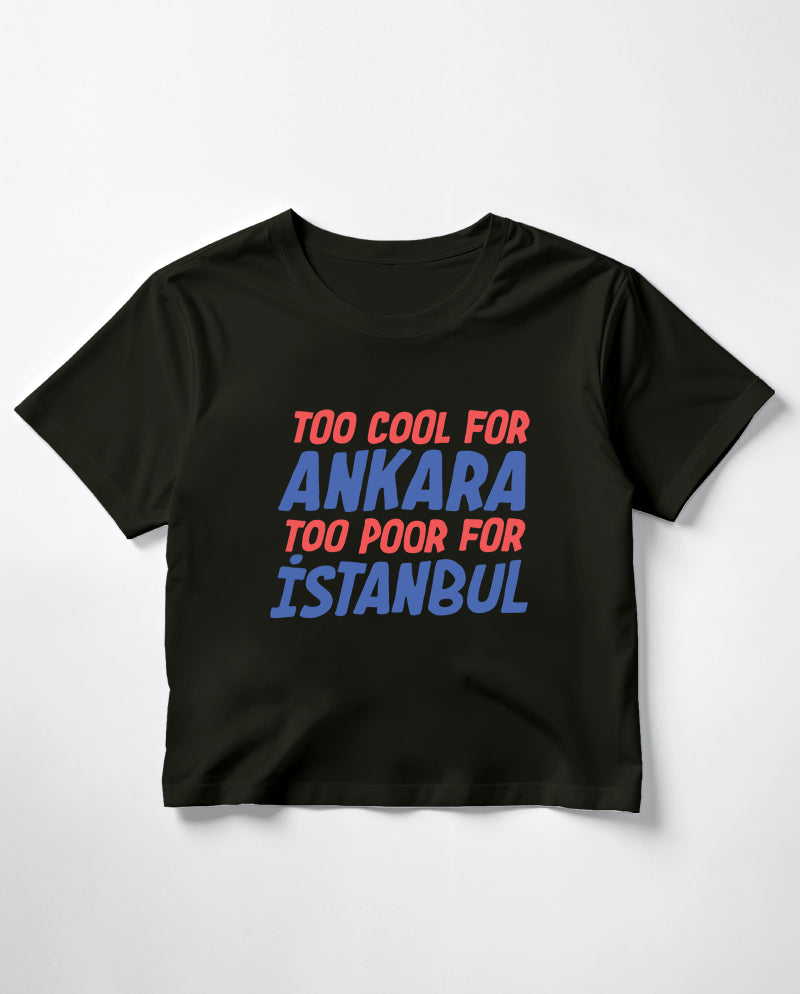 Too cool Crop Tişört