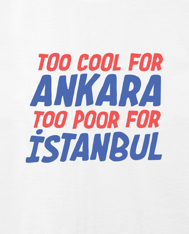 Too cool Geniş Yaka Tişört