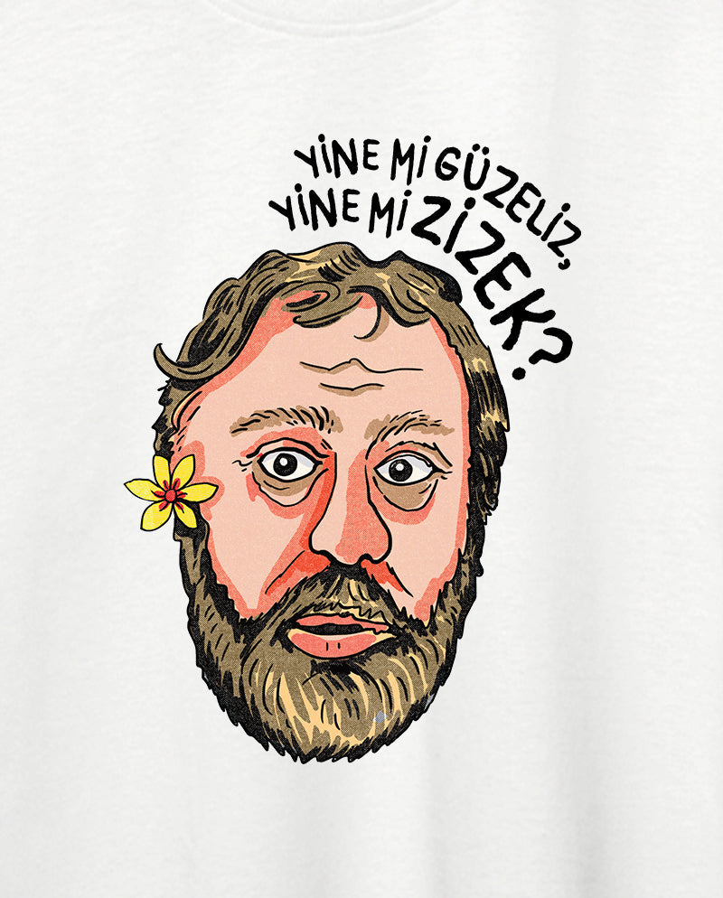 Slavoj Zizek Oversize Tişört