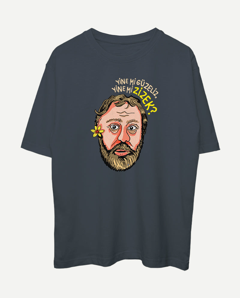 Slavoj Zizek Oversize Tişört