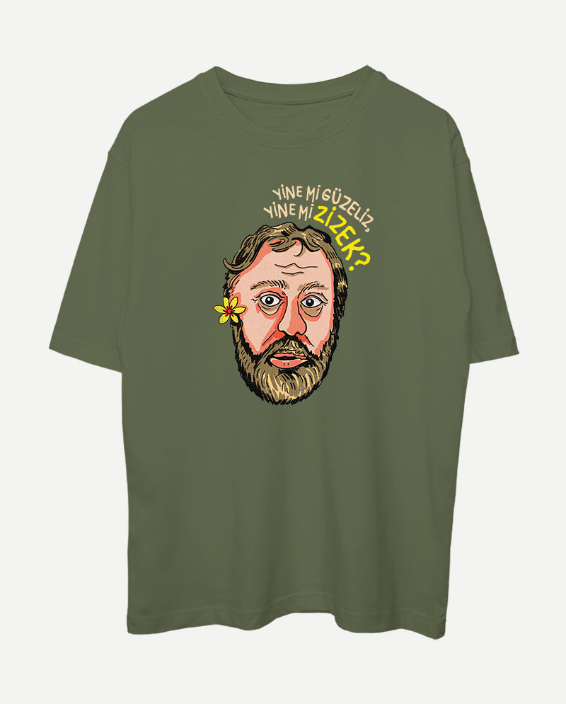 Slavoj Zizek Oversize Tişört