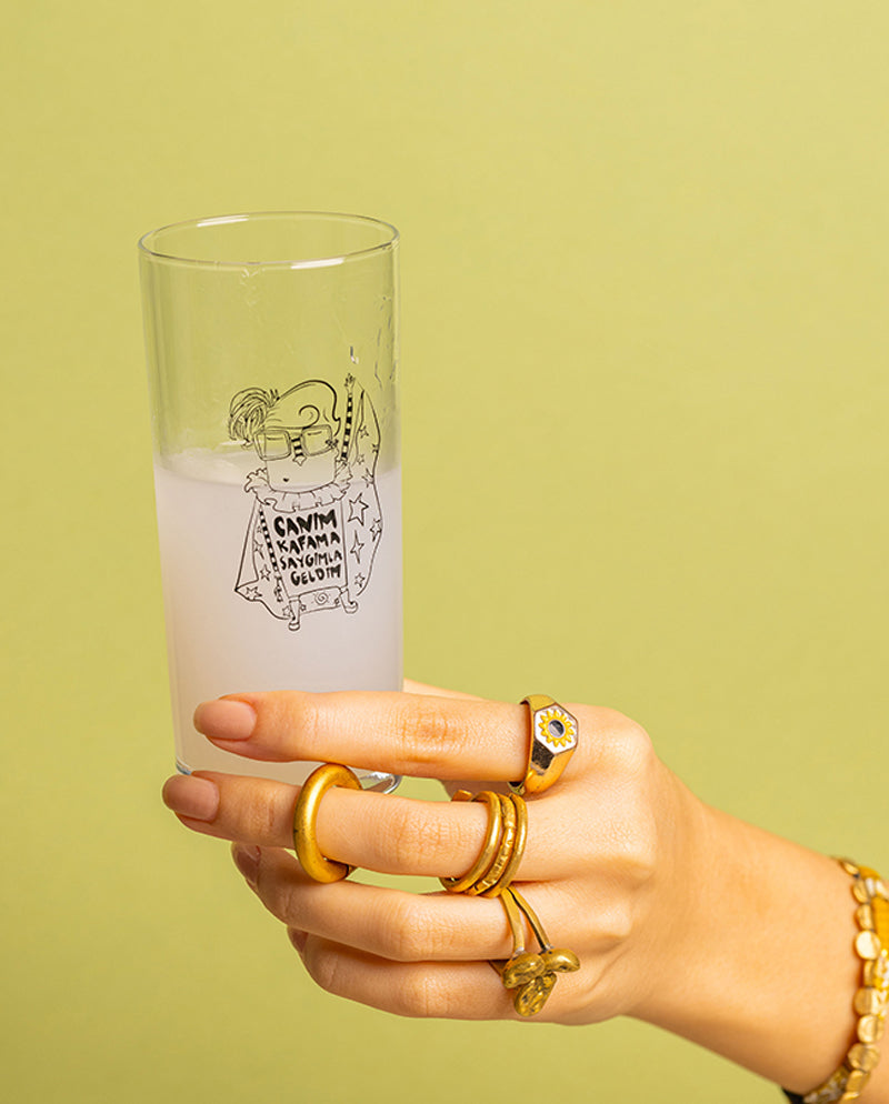 Canım Kafam Klasik Rakı Kadehi