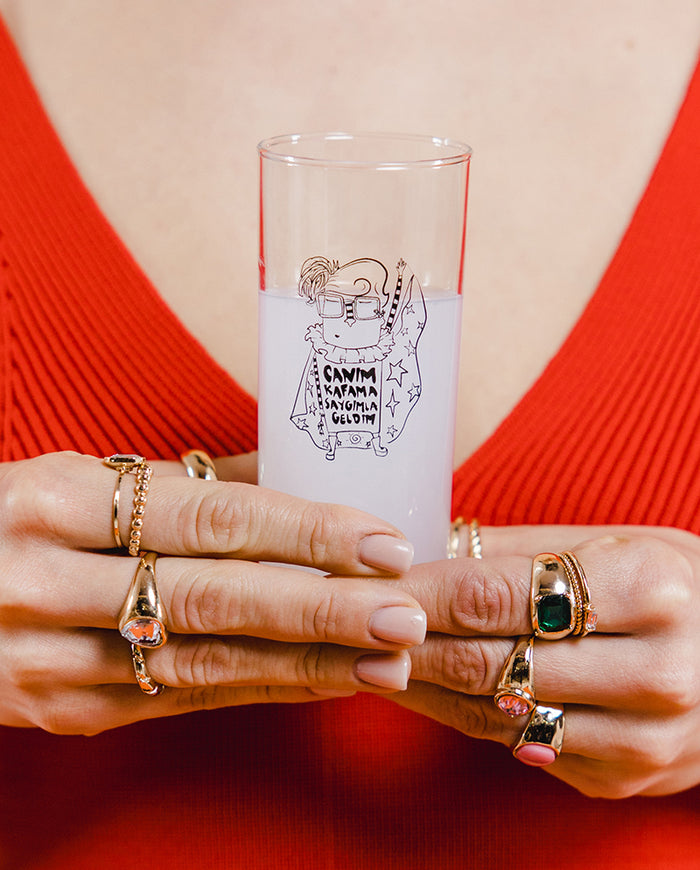 Canım Kafam Klasik Rakı Kadehi