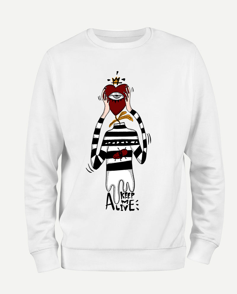 Beni Hayatta Tut Sweatshirt