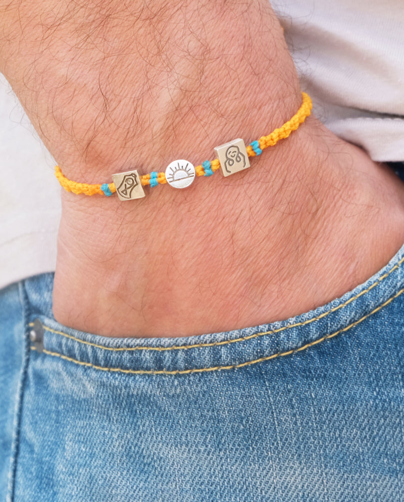 Şişede Balık Uniseks Gümüş Bileklik