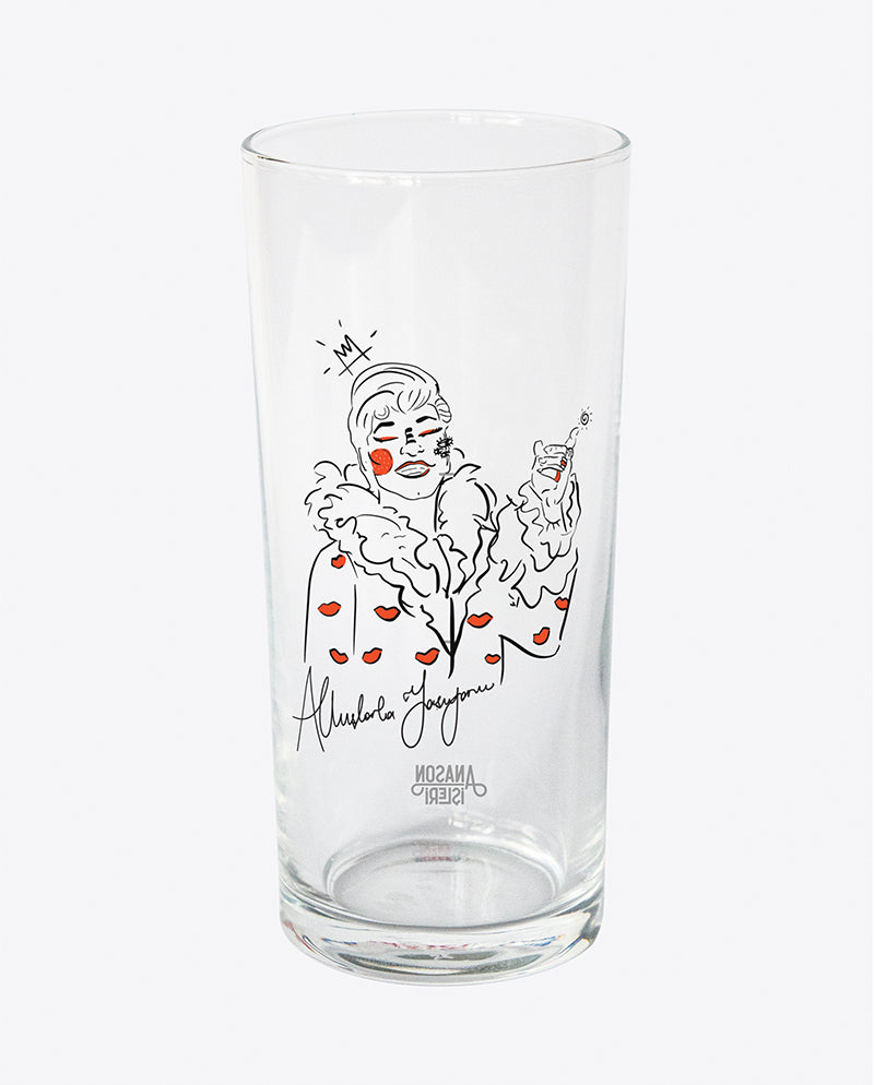 Başımda Tacım Klasik Rakı Kadehi