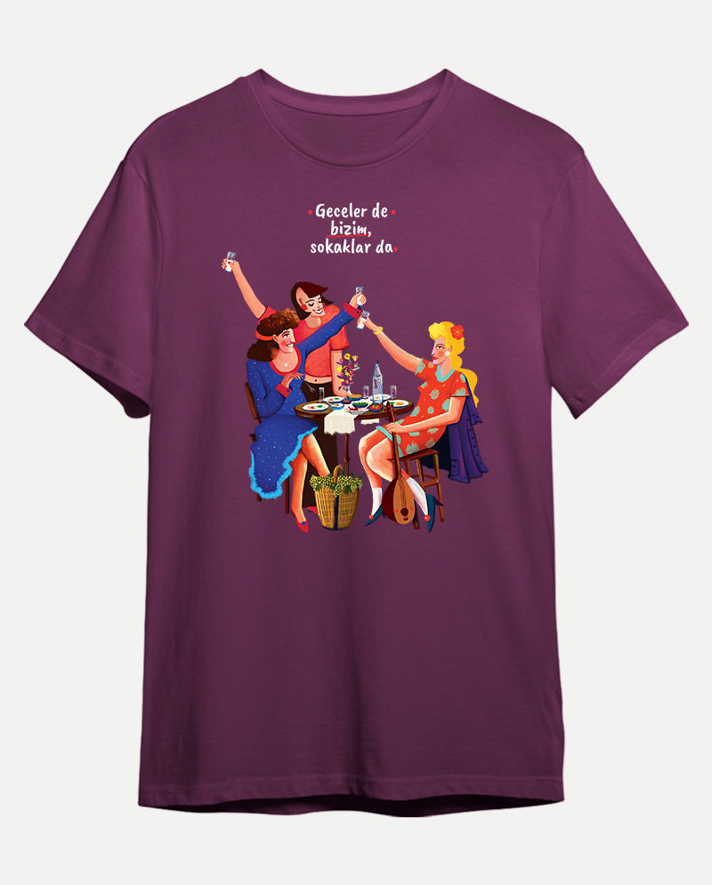 Geceler ve Sokaklar Erkek Tişört