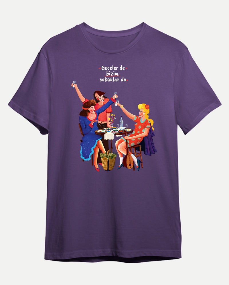 Geceler ve Sokaklar Erkek Tişört