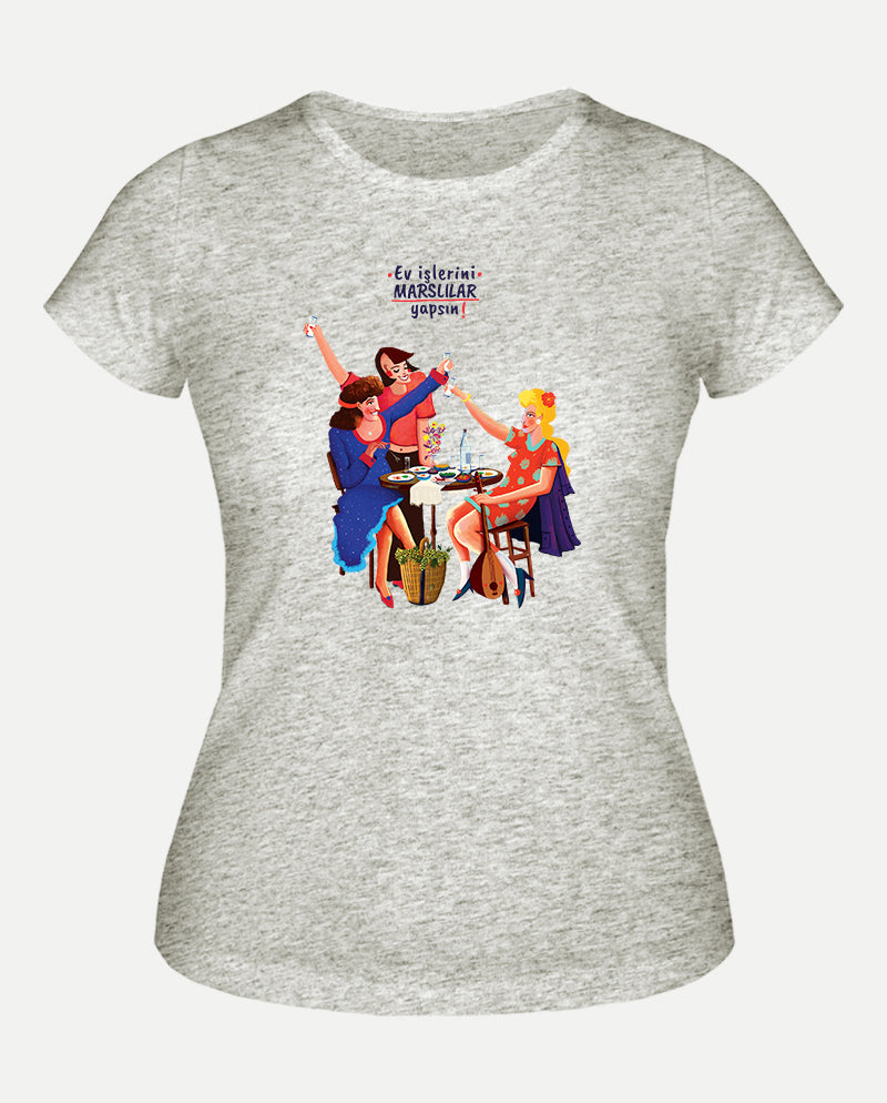 Marslılar Kadın Tişört