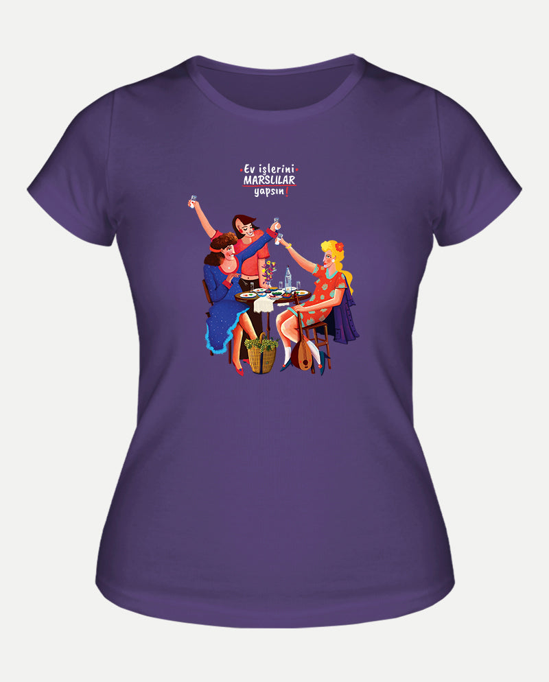 Marslılar Kadın Tişört