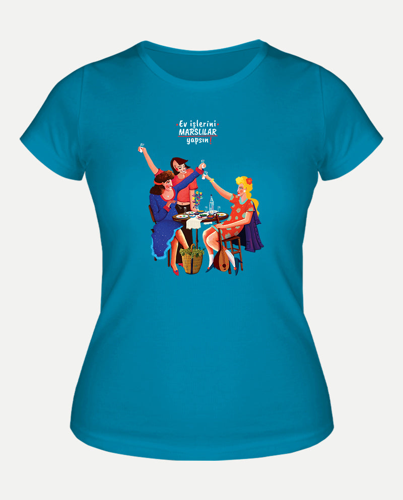 Marslılar Kadın Tişört