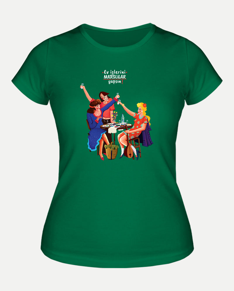 Marslılar Kadın Tişört