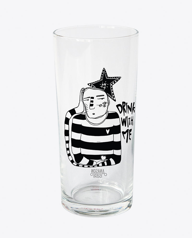 Ben Kafam Kalbim Klasik Rakı Kadehi