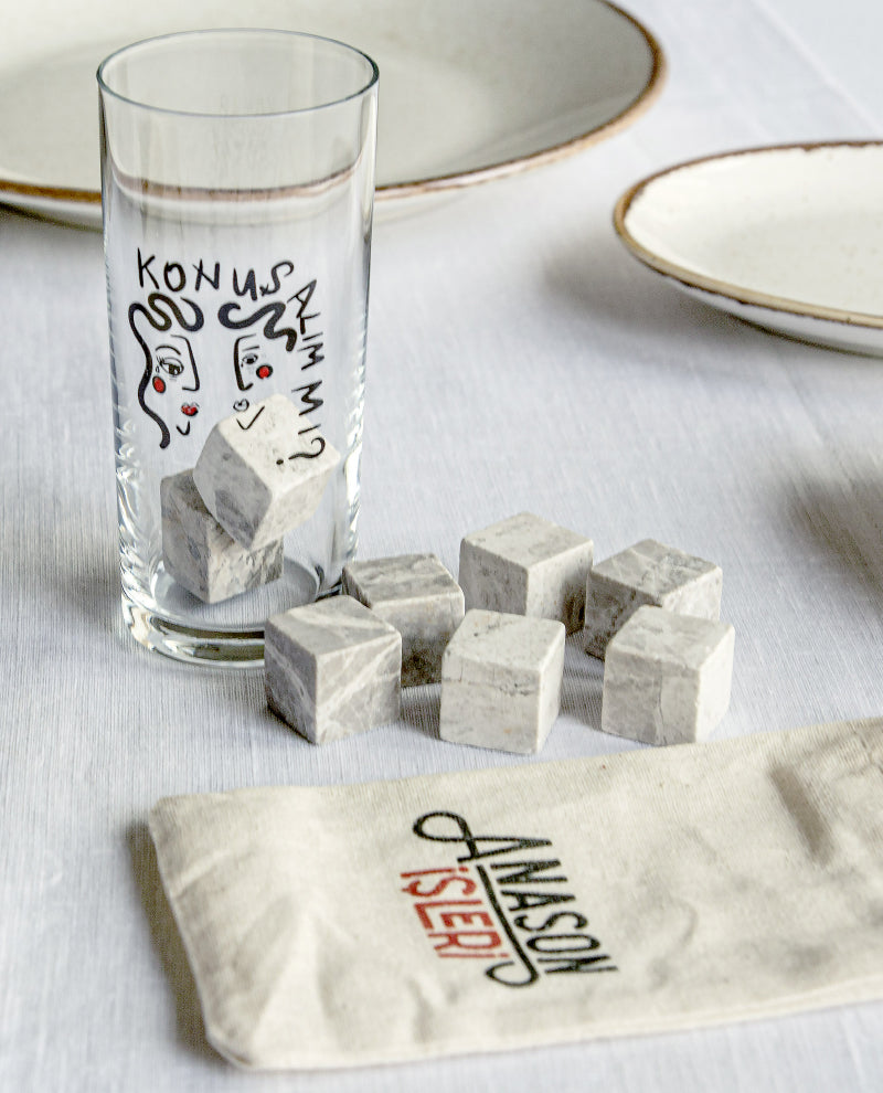 Rakı Taşı - Kesede 8'li