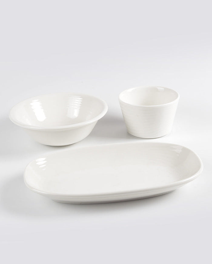 N49.Porselen Tabak Seti