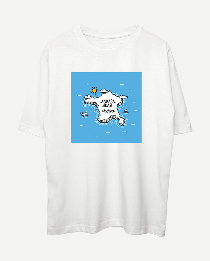 Ankara Adası Oversize Tişört