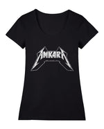 Ankara Metalcisi Geniş Yaka Tişört