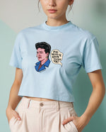 Simone de Beauvoir Crop Tişört