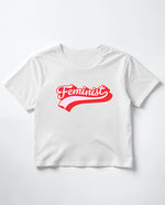 Bubblegum Feminist Crop Tişört