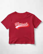 Bubblegum Feminist Crop Tişört