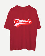 Bubblegum Feminist Oversize Tişört