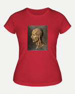 Çıplak Vücutlardan Oluşan Adam Kafası Kadın Tişört