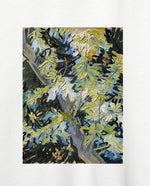 Çiçek Açan Akasya Dalları Oversize Tişört