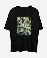 Çiçek Açan Akasya Dalları Oversize Tişört