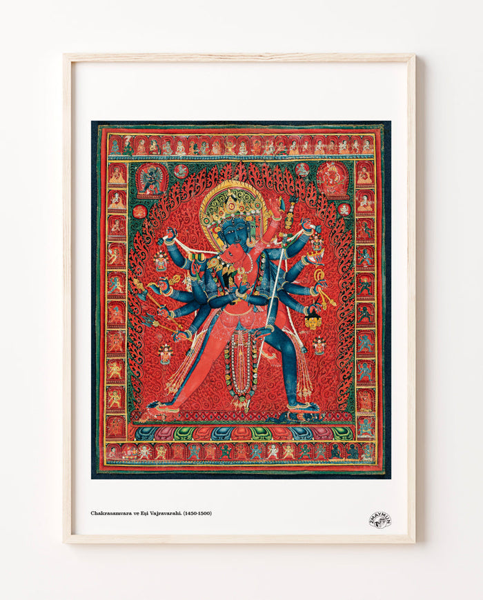 Chakrasamvara ve Eşi Vajravarahi, Poster